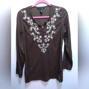 Lucky Brand Boho Blouse